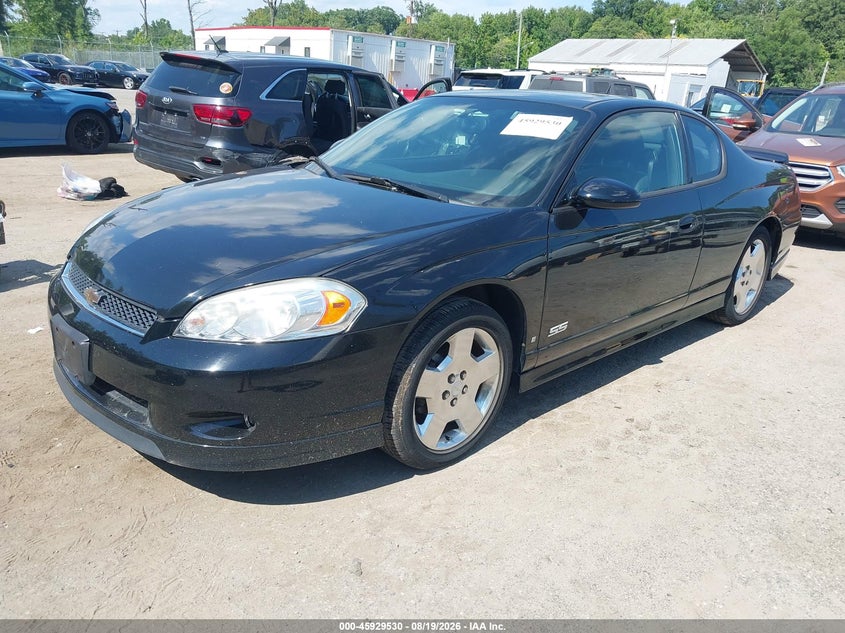 2006 Chevrolet Monte Carlo, Звичайний знос, IAAI, VIN 2G1WL16C869254720 — фото 2