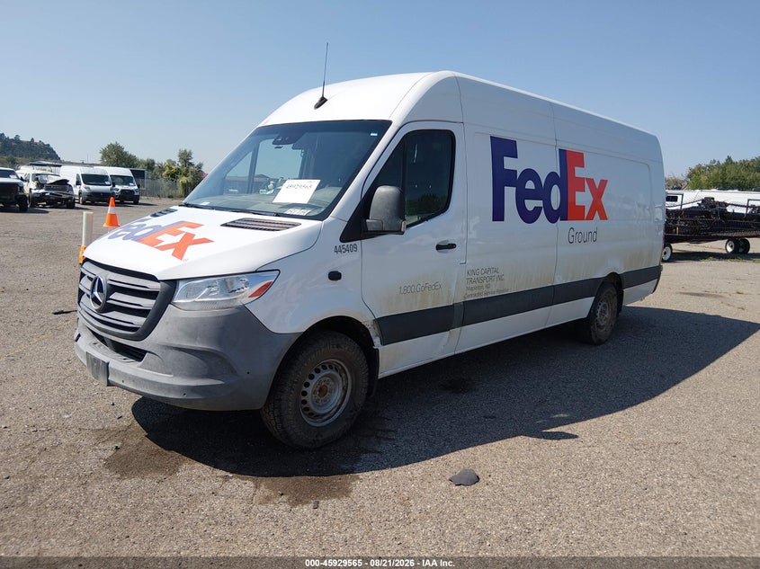 Vin: w1y4edhy6lt029229, lot: 46428688, mercedes-benz sprinter 2500 high roof v6 20202