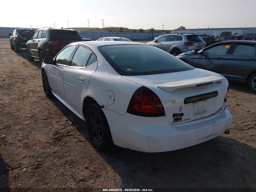 PONTIAC GRAND PRIX 2005 VIN 2G2WP522051325247
