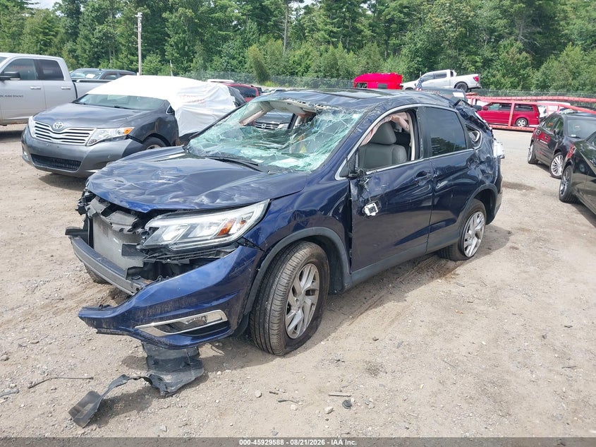 2016 Honda CR-V, Rollover, IAAI, VIN 5J6RM4H50GL120435 — photo 2