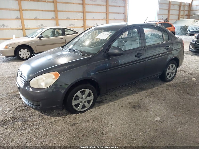 2008 Hyundai Accent, Обычный износ, IAAI, VIN KMHCN46C58U272809 — фото 2