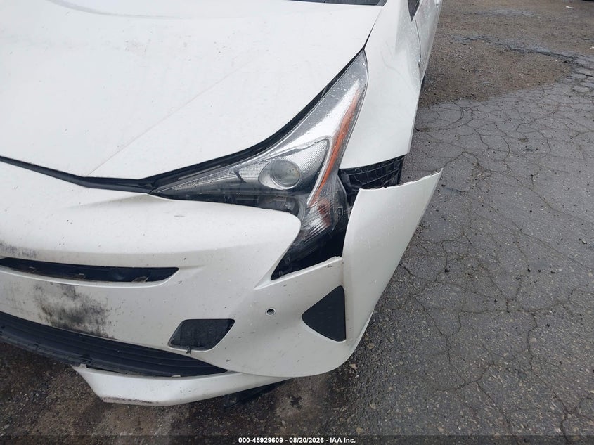 2017 TOYOTA PRIUS HATCHBACK 1.8L I-4 DOHC, VVT, 95HP