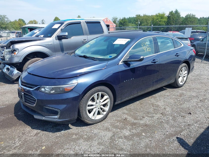 2016 Chevrolet Malibu, Normal Wear & Tear, IAAI, VIN 1G1ZE5ST6GF184079 — photo 2