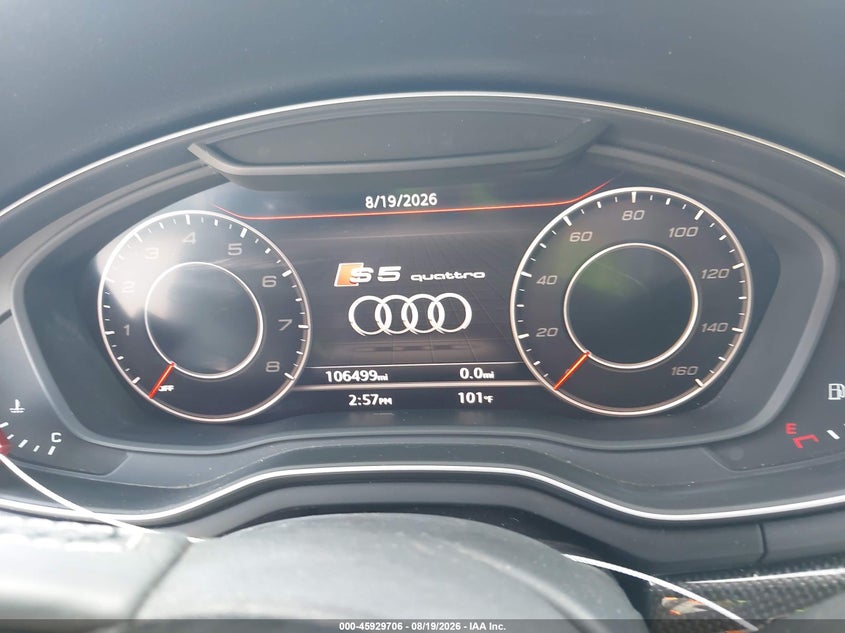 2018 AUDI S5 auction photo 7