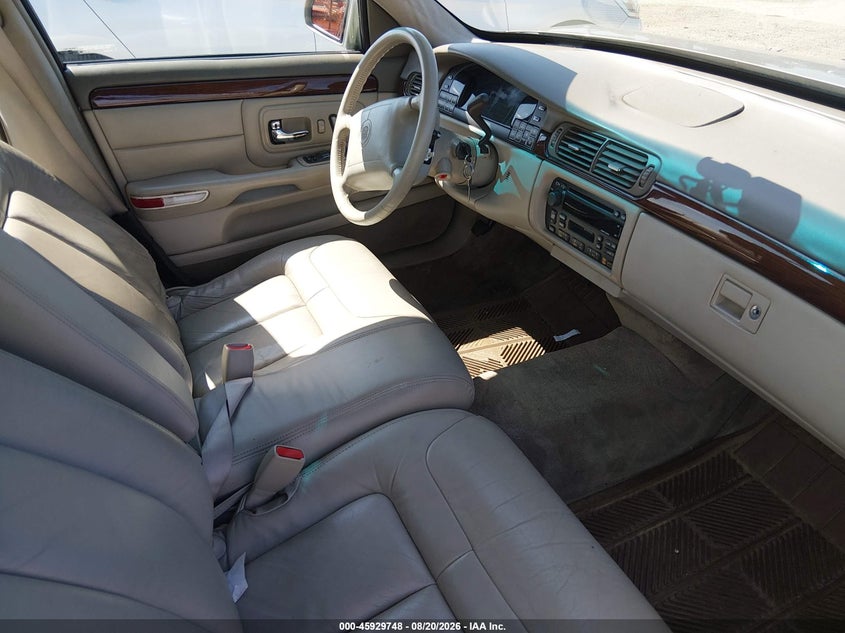 CADILLAC DEVILLE 1999 VIN 1G6KE54Y8XU767964