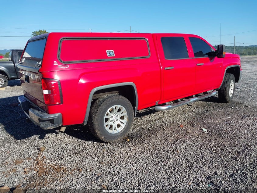 GMC SIERRA 1500 2016 VIN 3GTU2LEC3GG272502