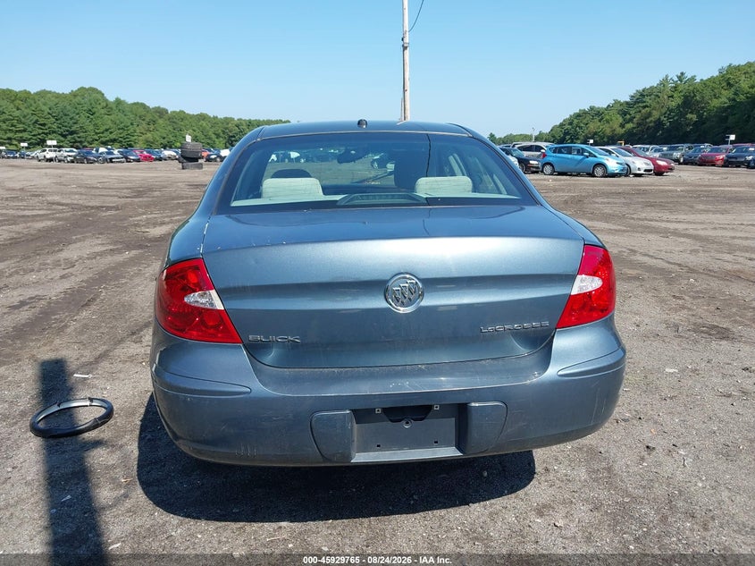 BUICK LACROSSE 2006 VIN 2G4WC582061221465