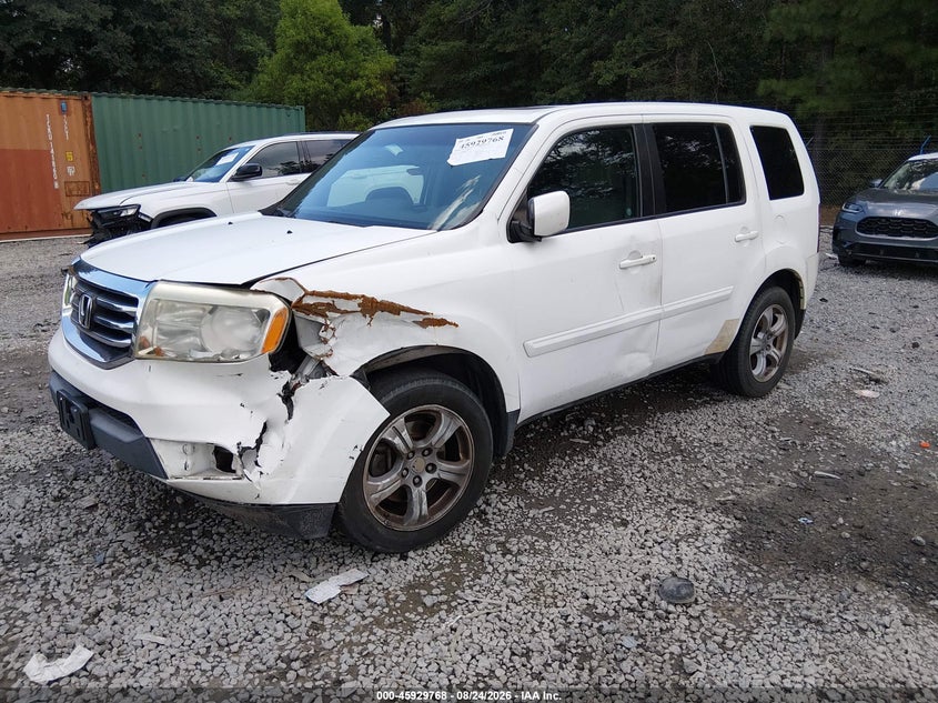 Vin: 5fnyf4h58eb031997, lot: 46428891, honda pilot ex-l 20142