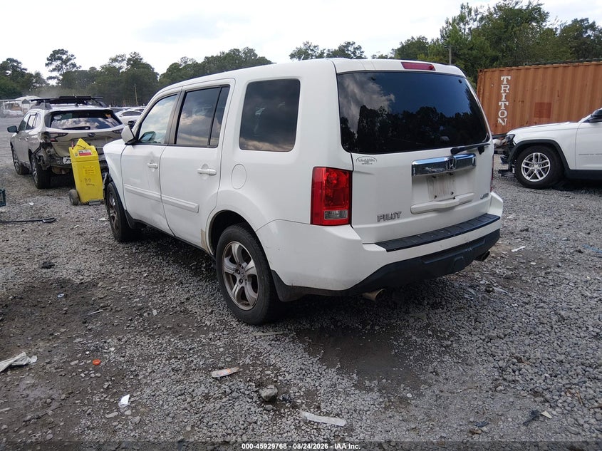 Vin: 5fnyf4h58eb031997, lot: 46428891, honda pilot ex-l 20143