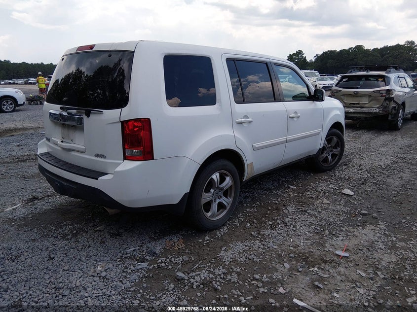 Vin: 5fnyf4h58eb031997, lot: 46428891, honda pilot ex-l 20144