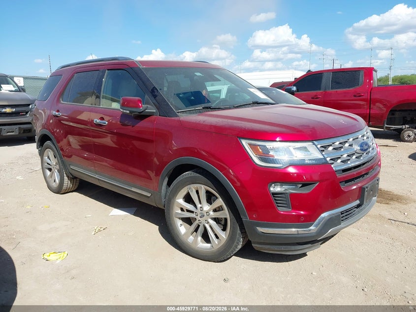 Vin: 1fm5k7f8xjgc53983, lot: 46428894, ford explorer limited 2018 img_1