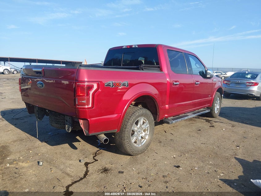 2017 Ford F-150, Удар ззаду, IAAI, VIN 1FTEW1EG6HKD17247 — фото 2