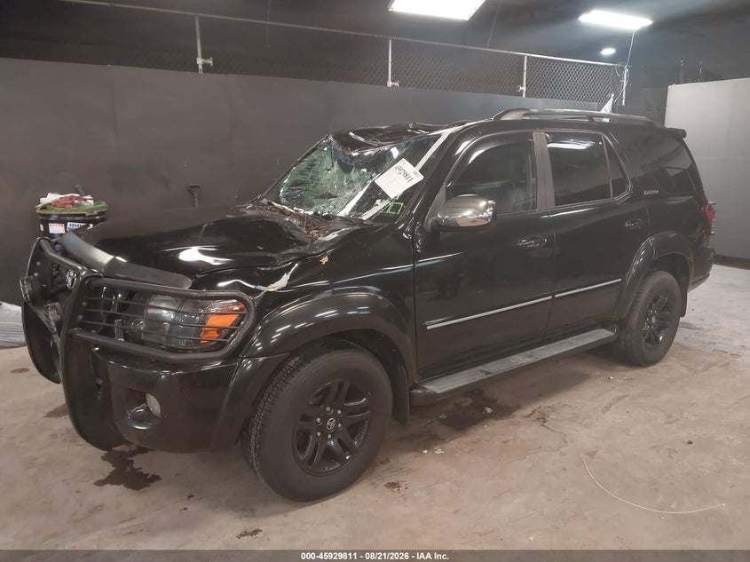 2007 Toyota Sequoia, Roof, IAAI, VIN 5TDBT48A17S287005 — photo 2