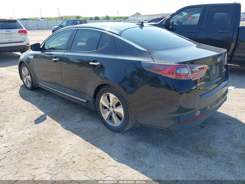 2016 KIA OPTIMA HYBRID auction photo 3