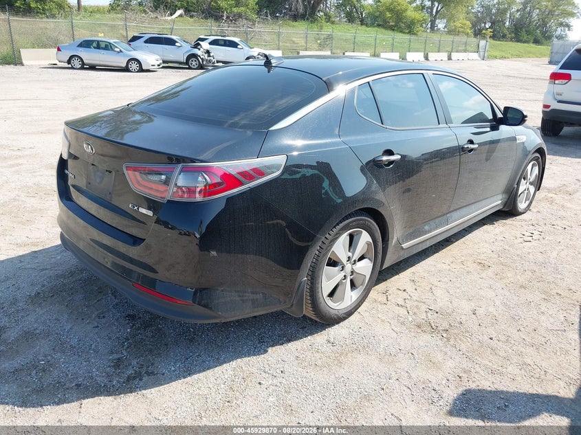 2016 KIA OPTIMA HYBRID auction photo 4