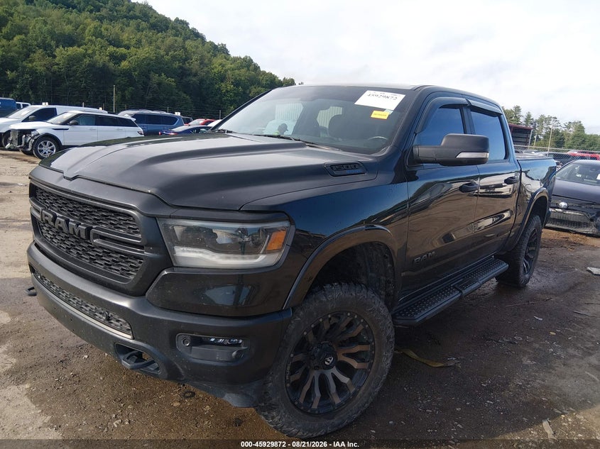 2022 RAM 1500, Flood, IAAI, VIN 1C6SRFFT1NN244440 — photo 2