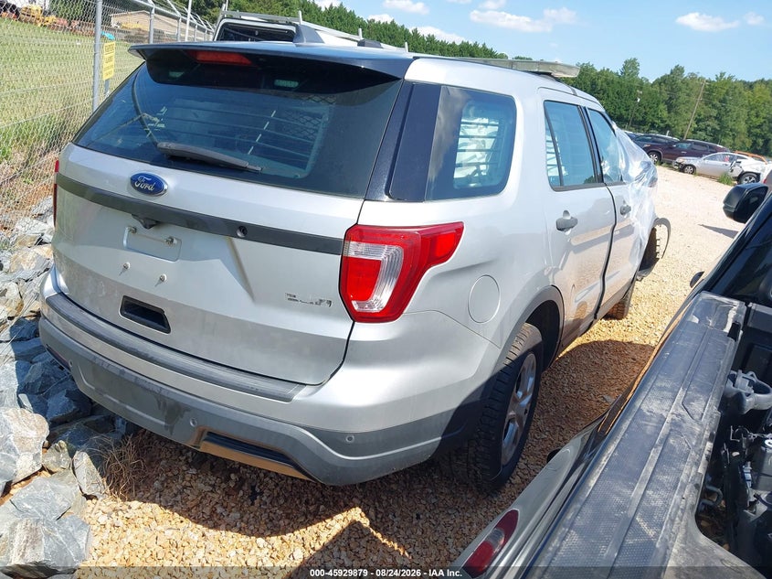 2018 FORD POLICE INTERCEPTOR UTILITY auction photo 4