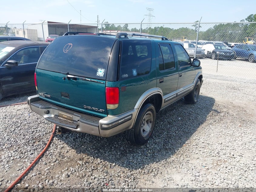 CHEVROLET BLAZER 1998 VIN 1GNCS13WXW2187538