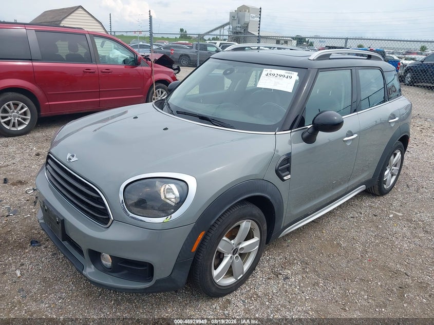 Vin: wmzys7c30h3e06580, lot: 46429072, mini countryman cooper 20172