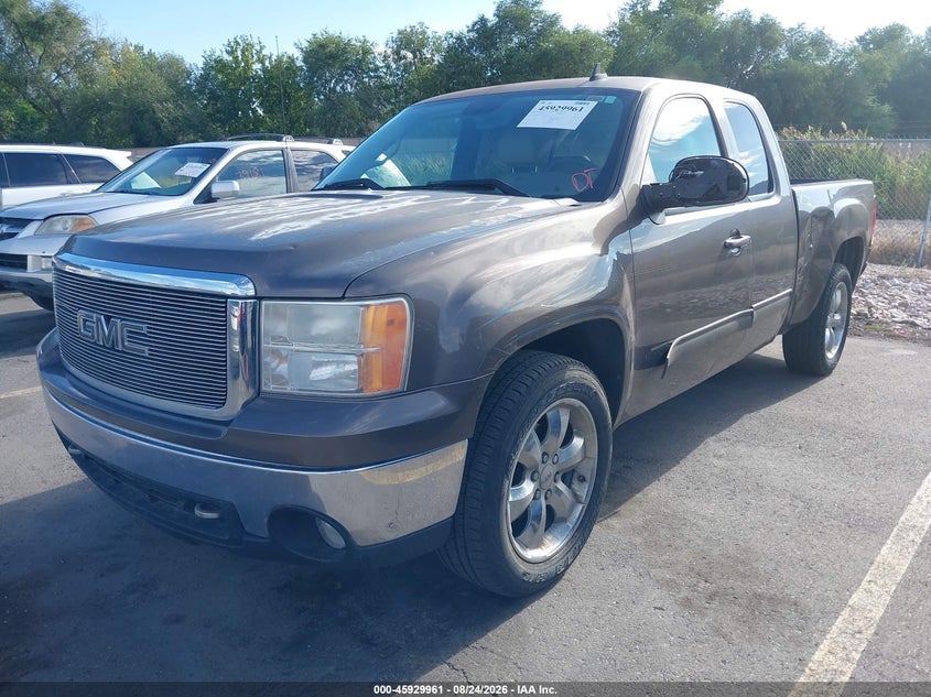 2008 GMC Sierra, Обычный износ, IAAI, VIN 2GTEC19G281248121 — фото 2