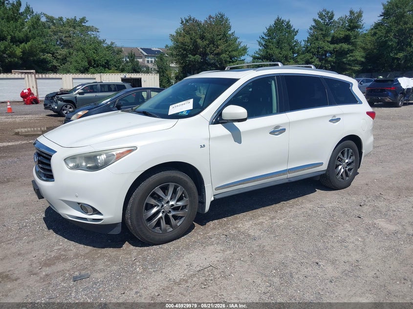 Vin: 5n1al0mm9ec530428, lot: 46429102, infiniti qx60 20142