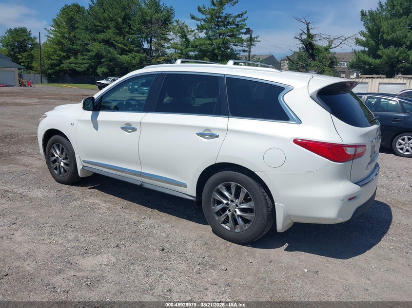 Vin: 5n1al0mm9ec530428, lot: 46429102, infiniti qx60 20143