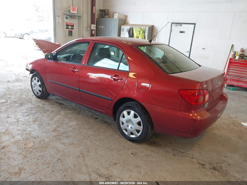 TOYOTA COROLLA 2005 VIN 2T1BR32E15C557506