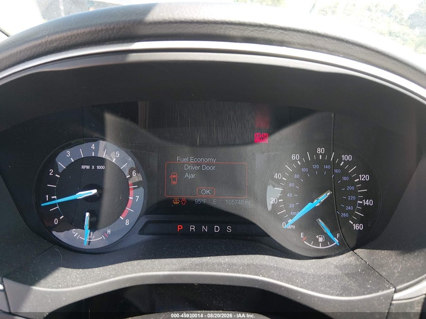 2016 FORD FUSION auction photo 7