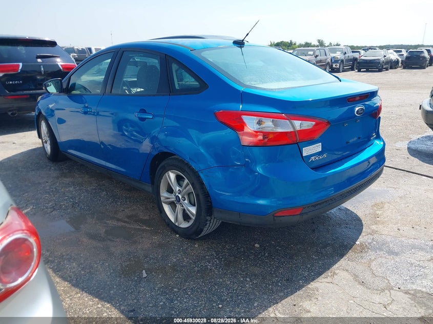 Vin: 1fadp3f23el246527, lot: 46429151, ford focus se 20143