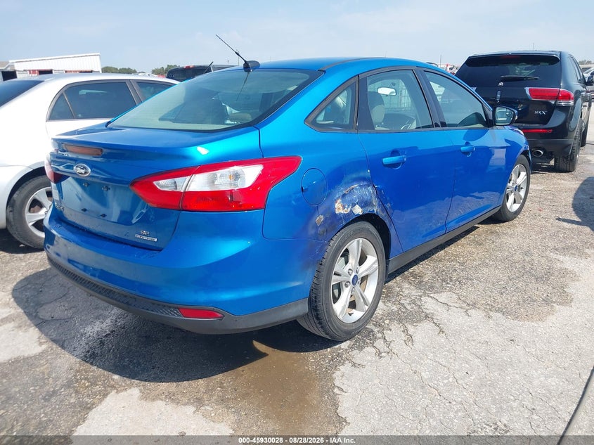 Vin: 1fadp3f23el246527, lot: 46429151, ford focus se 20144
