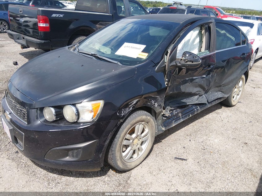 CHEVROLET SONIC 2015 VIN 1G1JC5SH6F4156551