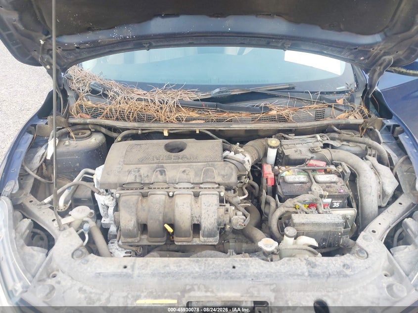 2016 NISSAN SENTRA SEDAN 1.8L I-4 DOHC, VVT, 130HP