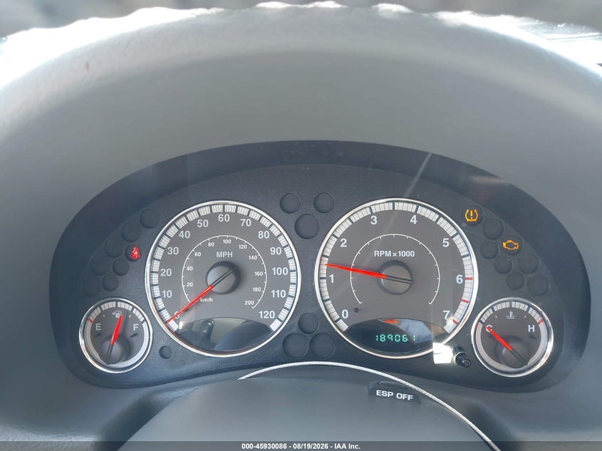 JEEP LIBERTY 2007 VIN 1J8GL58K57W512264