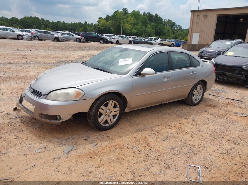 2007 Chevrolet Impala, Front End, IAAI, VIN 2G1WU58R479182826 — photo 2