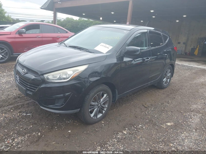 2015 Hyundai Tucson, Удар спереду, IAAI, VIN KM8JTCAF3FU052428 — фото 2