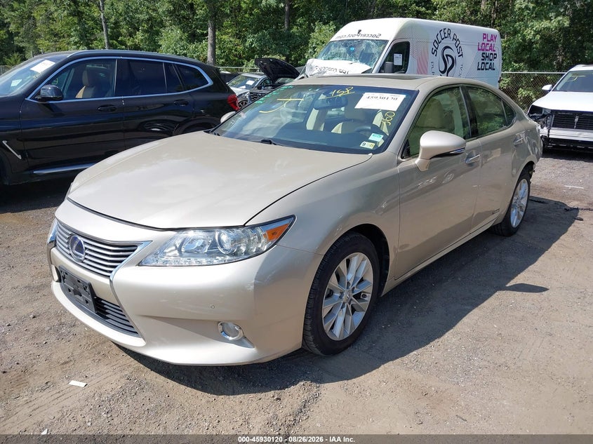 2015 Lexus ES, Удар сзади, IAAI, VIN JTHBW1GG6F2081176 — фото 2