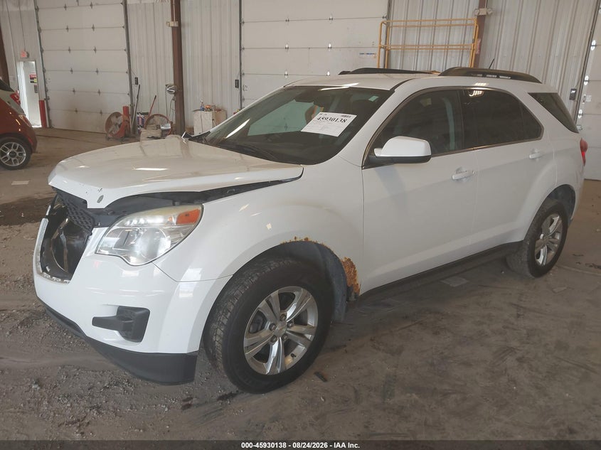 2015 Chevrolet Equinox, Front End, IAAI, VIN 2GNALBEK5F6130056 — photo 2