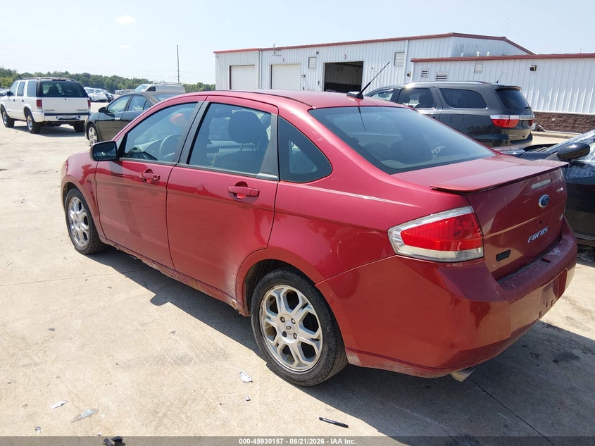 2009 Ford Focus, Normal Wear & Tear, IAAI, VIN 1FAHP36N39W116649 — photo 2