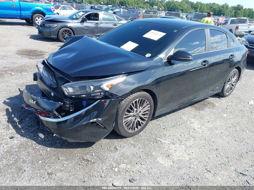 2022 Kia Forte, Front End, IAAI, VIN 3KPF54AD3NE423836 — photo 2