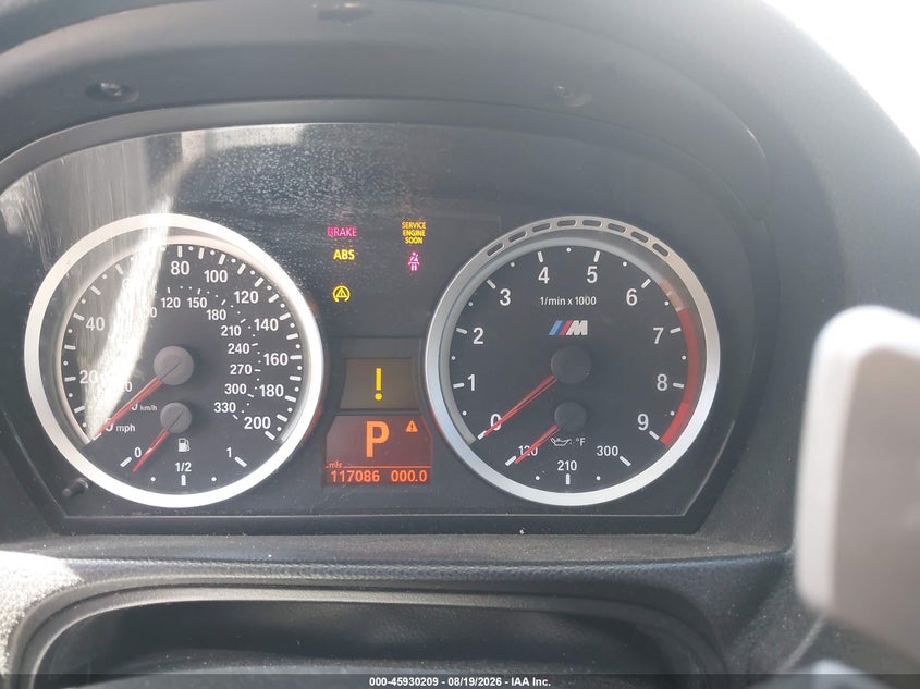 BMW M3 2008 VIN WBSWD93548PY41731