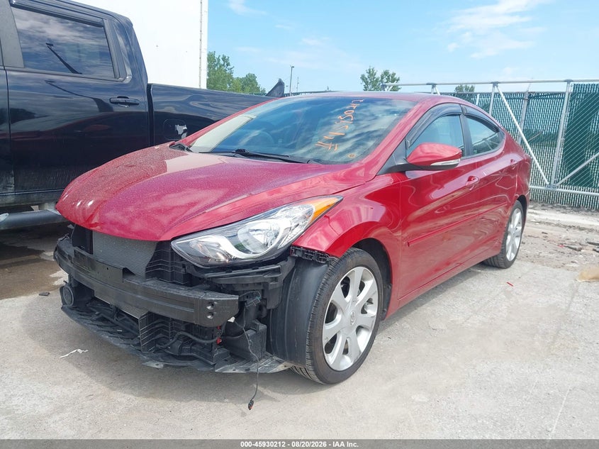2011 HYUNDAI ELANTRA auction photo 2