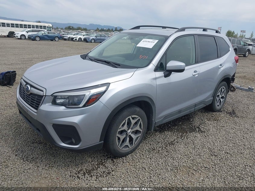 2021 Subaru Forester, Удар сзади, IAAI, VIN JF2SKAJC6MH485335 — фото 2