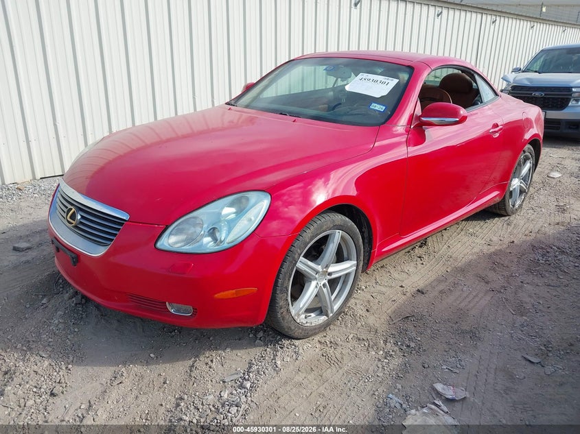 2005 LEXUS SC 430 — zdjęcie 2