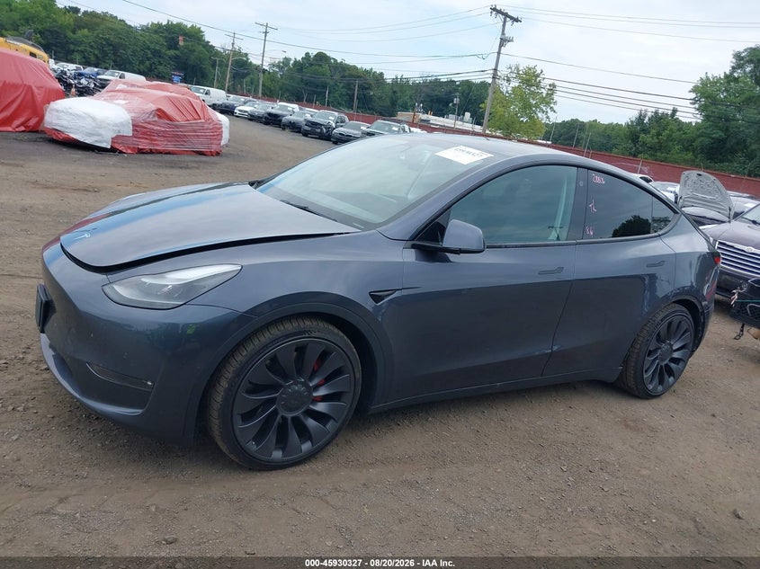 TESLA MODEL Y 2022 VIN 7SAYGDEF6NF326688