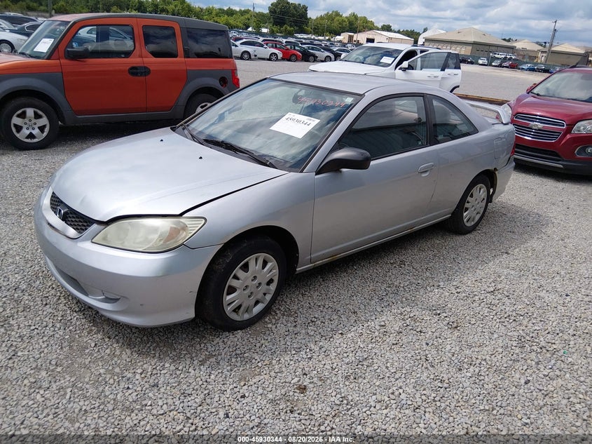 2004 Honda Civic, Обычный износ, IAAI, VIN 1HGEM22574L077212 — фото 2