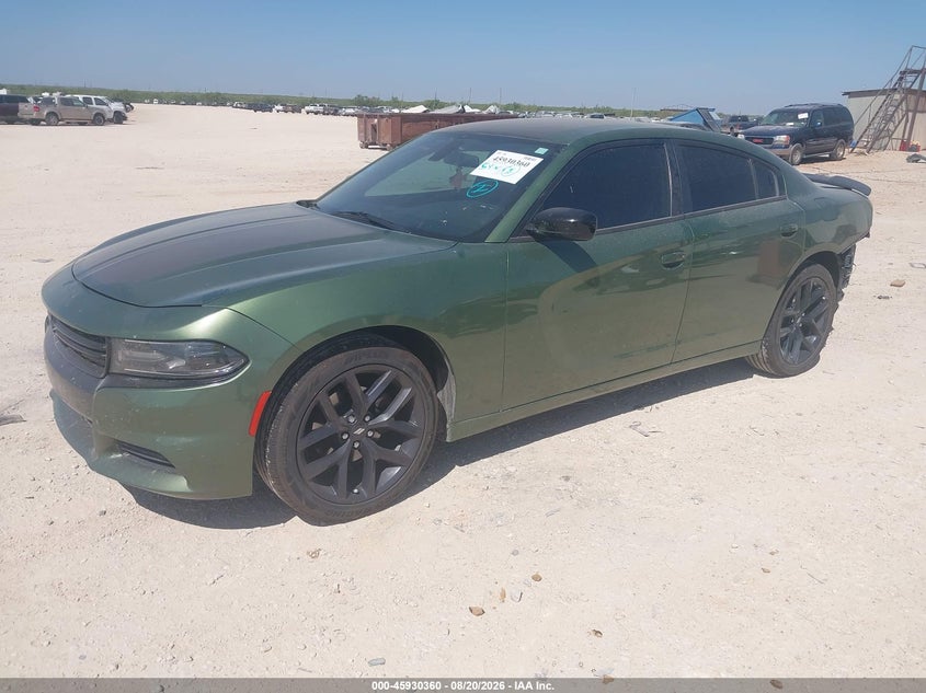 2020 Dodge Charger, Right Side, IAAI, VIN 2C3CDXBG3LH101851 — photo 2