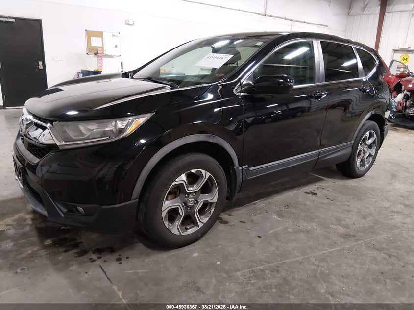 2018 Honda CR-V, Left Rear, IAAI, VIN 7FARW2H57JE009013 — photo 2