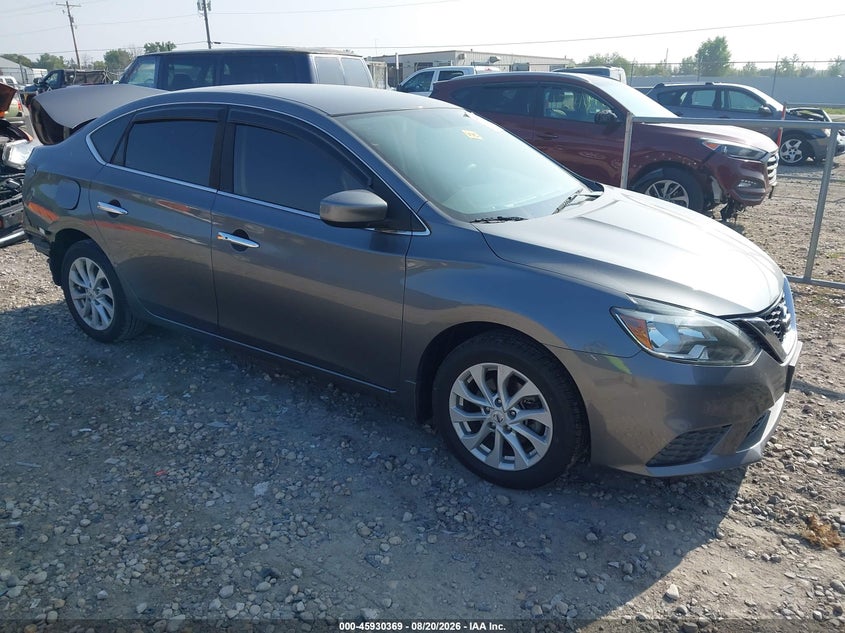 2019 NISSAN SENTRA auction photo 1