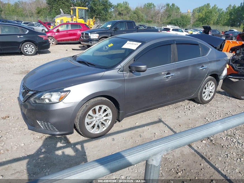 2019 NISSAN SENTRA auction photo 2