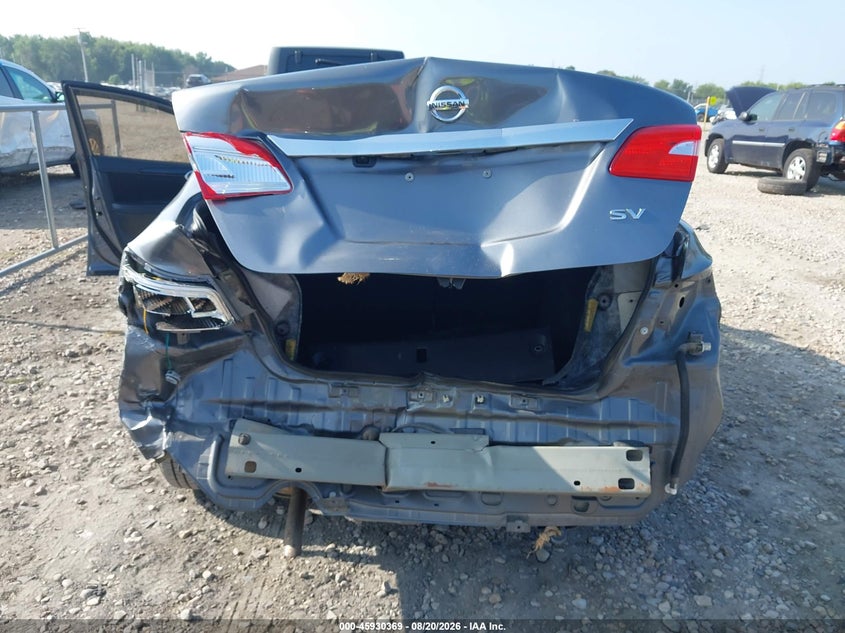 2019 NISSAN SENTRA auction photo 6